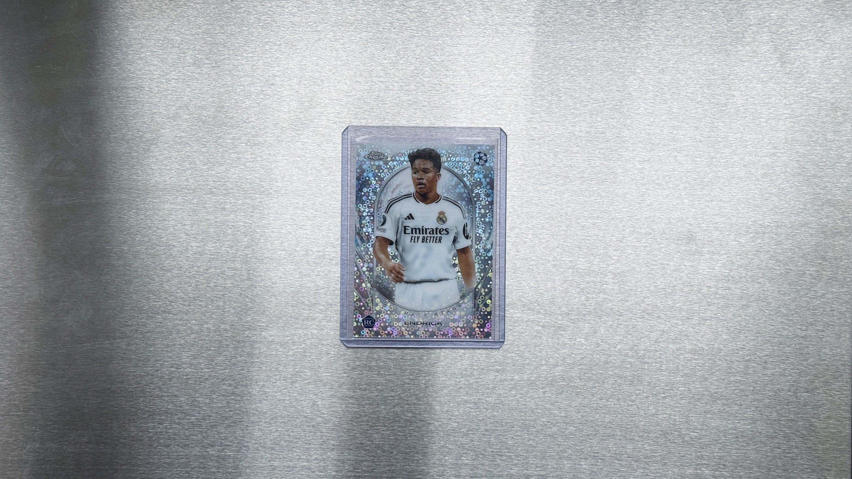 2024-25 Topps UEFA Club Competitions Soccer - Endrick - Ultimate Stage Chrome